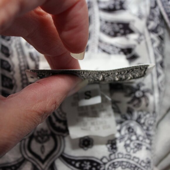 Ruth Norman for Saks Womens Blue Velour Maxi Dress Vintage Size Small Oversized - Picture 6 of 11